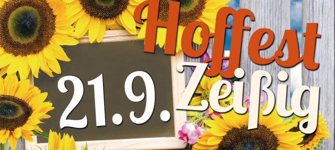 Zeißiger Hoffest am 21. September