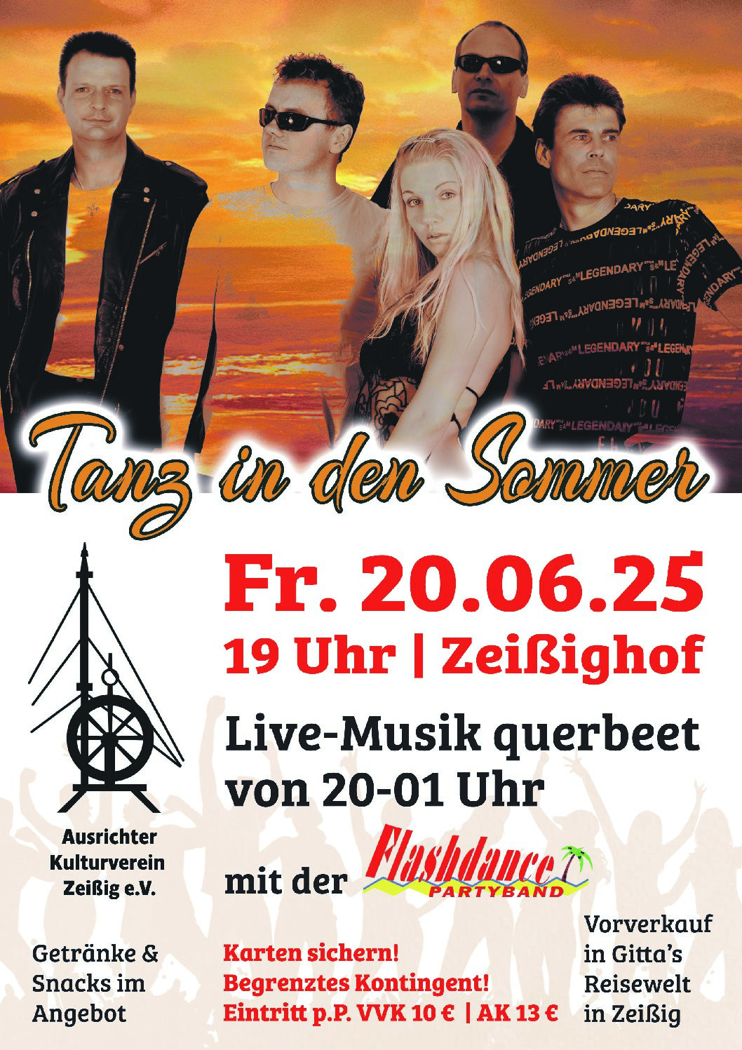 Tanz in den Sommer am 20.06.25