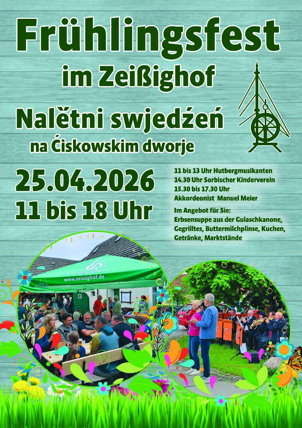 Frühlingsfest am 25.04.26 Frühlingsfest am 25.04.26